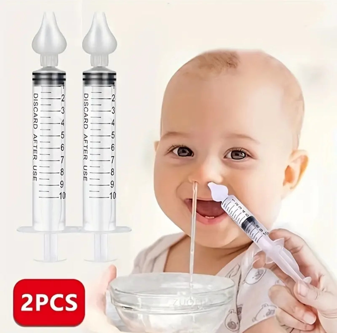2pcs/set Baby Nasal Aspirators
