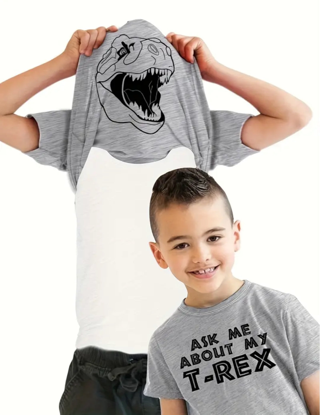 Ask me about my T-Rex Tshirt
