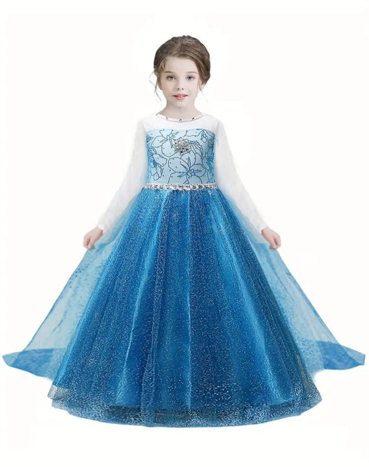 Blue Ice Princess Costume