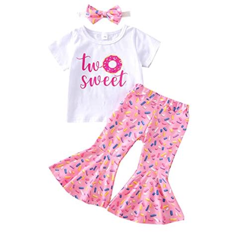Two Sweet BIRTHDAY OUTFIT, Top, Belle Bottoms and Headband